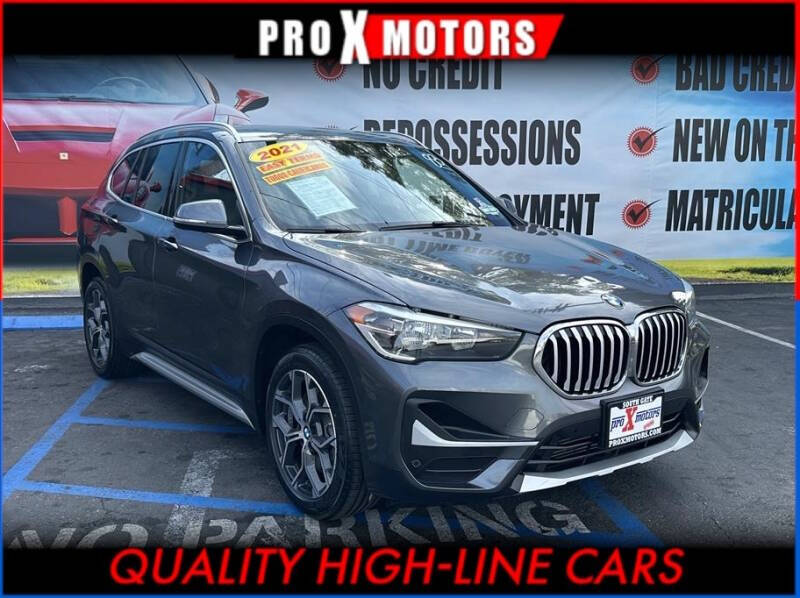 2021 BMW X1 for sale at Pro X Motors in South Gate CA