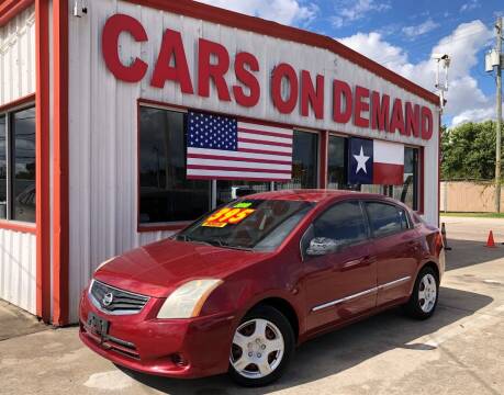 2010 Nissan Sentra for sale at Cars On Demand 3 in Pasadena TX