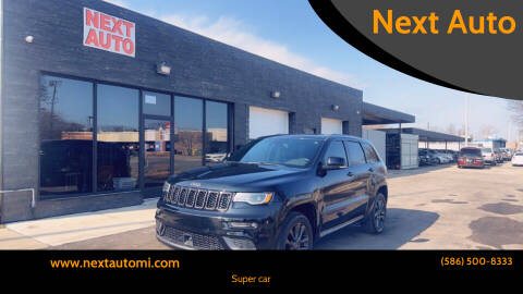 2018 Jeep Grand Cherokee for sale at Next Auto in Mount Clemens MI