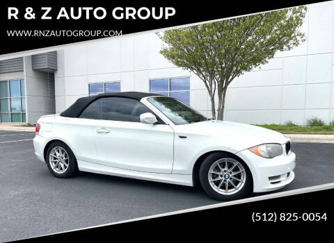 2010 BMW 1 Series for sale at R & Z AUTO GROUP in Austin TX