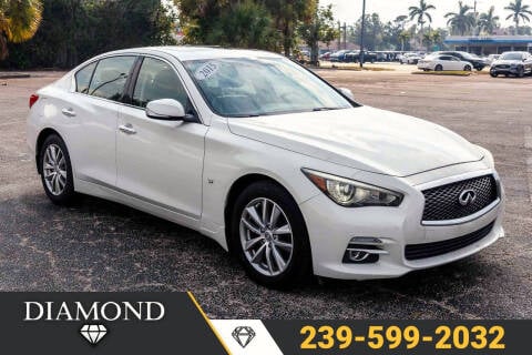 2015 Infiniti Q50 for sale at Diamond Cut Autos in Fort Myers FL