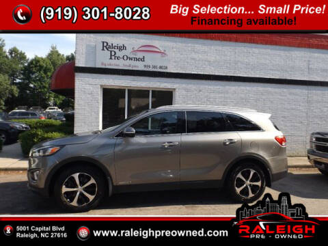 2016 Kia Sorento for sale at Raleigh Pre-Owned in Raleigh NC