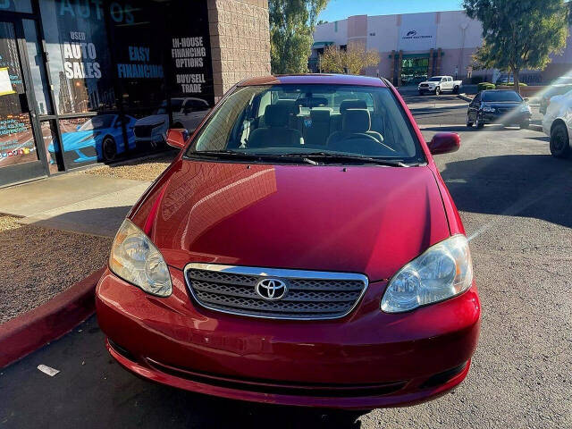 2007 Toyota Corolla for sale at HUDSONS AUTOS in Gilbert, AZ