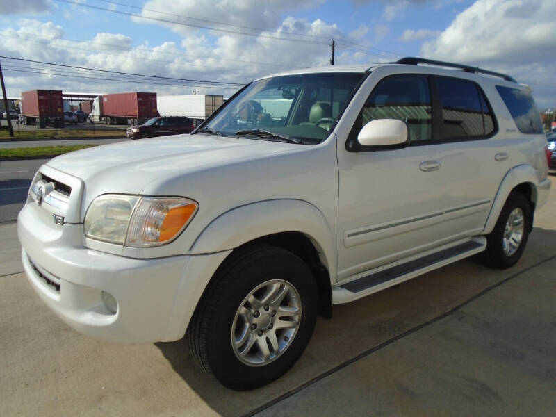 2006 Toyota Sequoia for sale at TEXAS HOBBY AUTO SALES in Houston TX