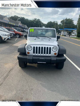 2008 Jeep Wrangler Unlimited for sale at Manchester Motors in Manchester CT