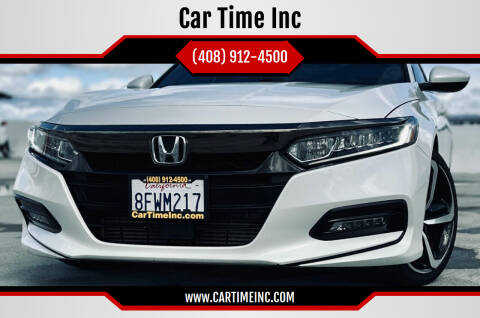 2018 Honda Accord for sale at Car Time Inc in San Jose CA