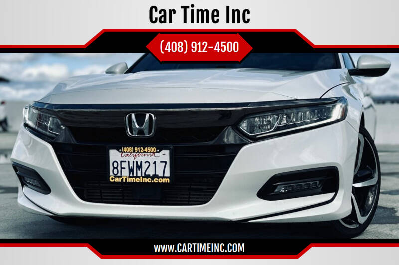 2018 Honda Accord for sale at Car Time Inc in San Jose CA