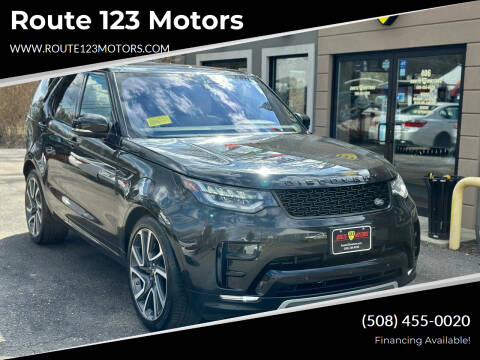 2018 Land Rover Discovery for sale at Route 123 Motors in Norton MA