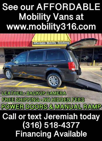 2020 Dodge Grand Caravan for sale at Affordable Mobility Solutions, LLC - Mobility/Wheelchair Accessible Inventory-Wichita in Wichita KS