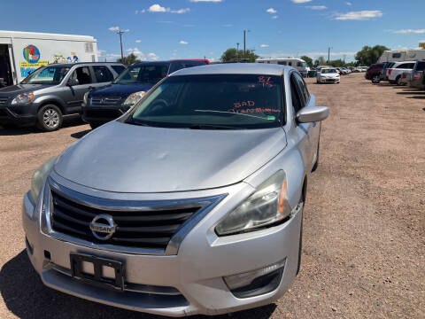 2015 Nissan Altima for sale at PYRAMID MOTORS - Fountain Lot in Fountain CO