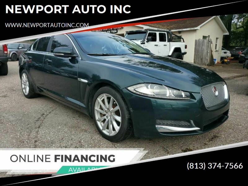 2015 Jaguar XF for sale at NEWPORT AUTO INC in Tampa FL