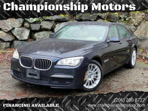 2014 BMW 7 Series for sale at Mudarri Motorsports in Kirkland WA