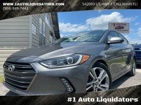 2017 Hyundai Elantra for sale at #1 Auto Liquidators in Callahan FL