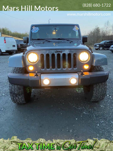 2015 Jeep Wrangler Unlimited for sale at Mars Hill Motors in Mars Hill NC