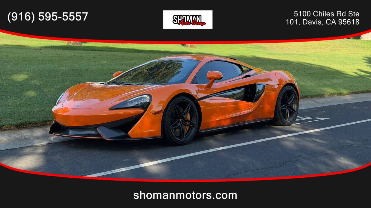 Orange 2017 McLaren 570S Base 2dr Coupe 2