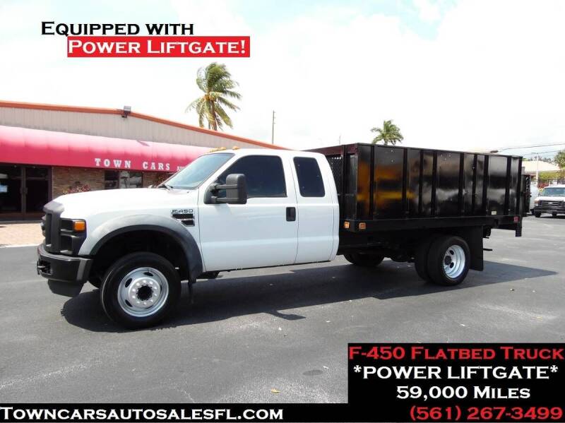 2009 Ford F-450 Super Duty for sale at Town Cars Auto Sales in West Palm Beach FL
