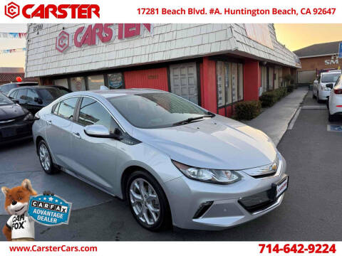 2017 Chevrolet Volt for sale at CARSTER in Huntington Beach CA