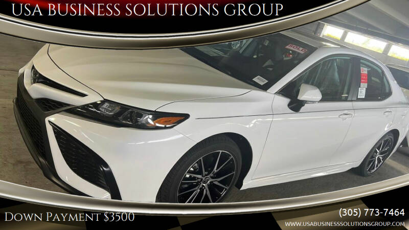 2022 Toyota Camry for sale at USA BUSINESS SOLUTIONS GROUP in Davie FL