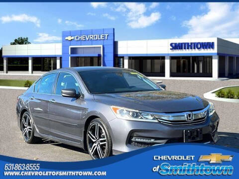 2017 Honda Accord for sale at CHEVROLET OF SMITHTOWN in Saint James NY