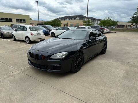 2012 BMW 6 Series for sale at NATIONWIDE ENTERPRISE in Houston TX