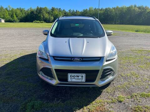 2013 Ford Escape for sale at DOW'S AUTO SALES in Palmyra ME
