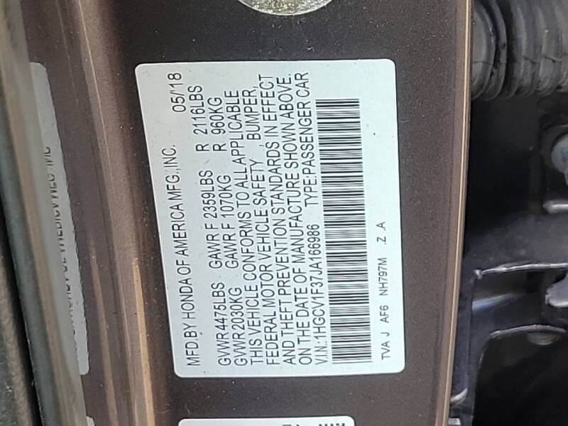 2018 Honda Accord Sport