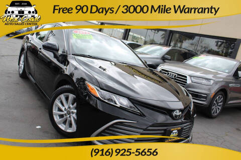 2022 Toyota Camry for sale at West Coast Auto Sales Center in Sacramento CA