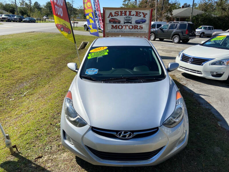 2013 Hyundai Elantra for sale at Ashley Motors Inc. in Jacksonville NC