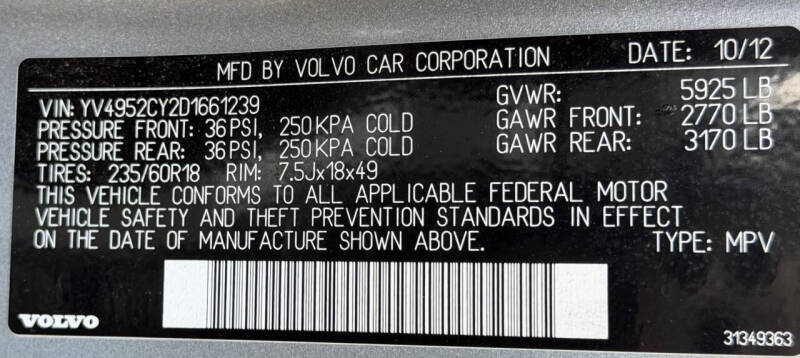 2013 Volvo XC90