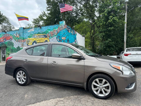 2015 Nissan Versa for sale at SHOWCASE MOTORS LLC in Pittsburgh PA