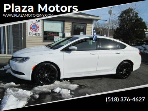 2015 Chrysler 200 for sale at Plaza Motors in Rensselaer NY