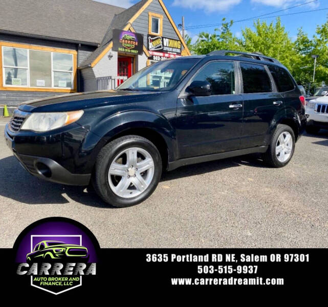 2010 Subaru Forester for sale at Carrera Auto Broker & Finance LLC in Salem OR