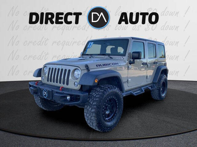 2017 Jeep Wrangler Unlimited for sale at Direct Auto in Biloxi MS