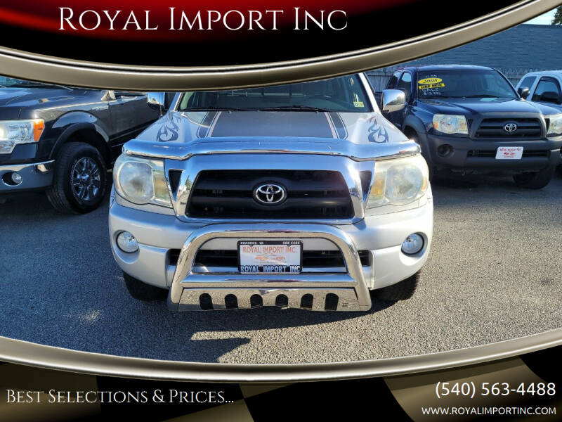 2008 Toyota Tacoma for sale at Royal Import Inc in Roanoke VA