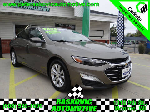 2020 Chevrolet Malibu for sale at RASKOVIC AUTOMOTIVE GROUP in Monroe WI
