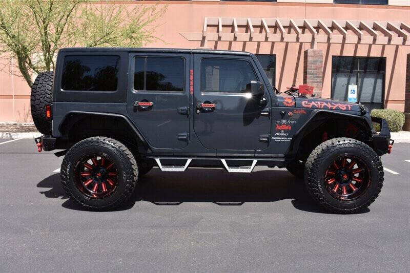 2017 Jeep Wrangler Unlimited for sale at GOLDIES MOTORS in Phoenix AZ