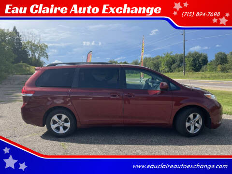 2012 Toyota Sienna for sale at Eau Claire Auto Exchange in Elk Mound WI