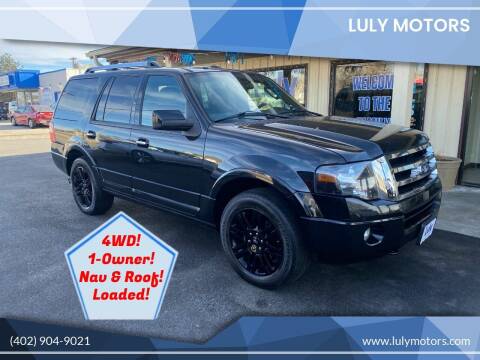 2013 Ford Expedition for sale at Luly Motors in Lincoln NE