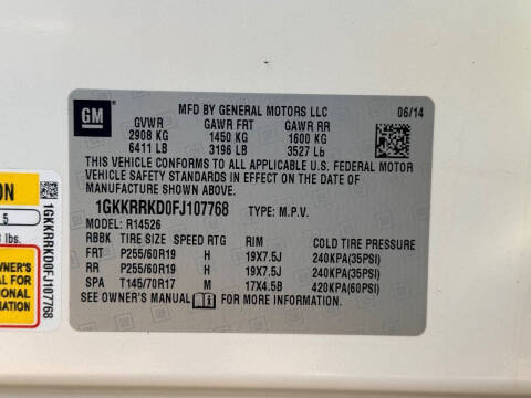 2015 GMC Acadia SLT-1