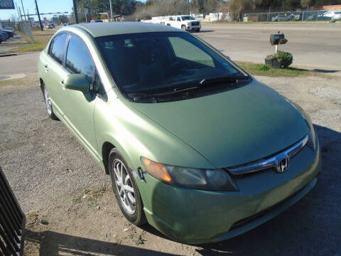 2006 Honda Civic for sale at SCOTT HARRISON MOTOR CO in Houston TX