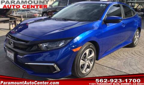 2019 Honda Civic for sale at PARAMOUNT AUTO CENTER in Downey CA