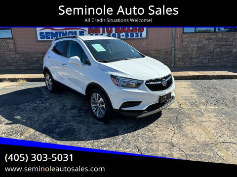 2020 Buick Encore for sale at Seminole Auto Sales in Seminole OK