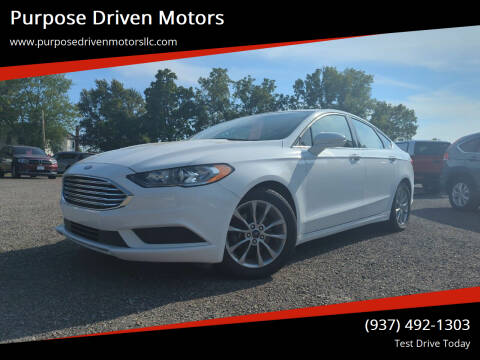 2017 Ford Fusion for sale at Purpose Driven Motors in Sidney OH