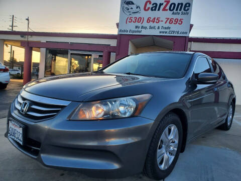 2012 Honda Accord for sale at CarZone in Marysville CA