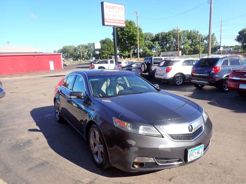 2013 Acura TL for sale at Marty's Auto Sales in Savage MN