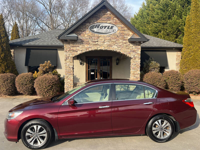 2013 Honda Accord for sale at Hoyle Auto Sales in Taylorsville NC