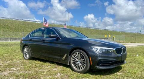 2019 BMW 5 Series for sale at Cars N Trucks in Hollywood FL