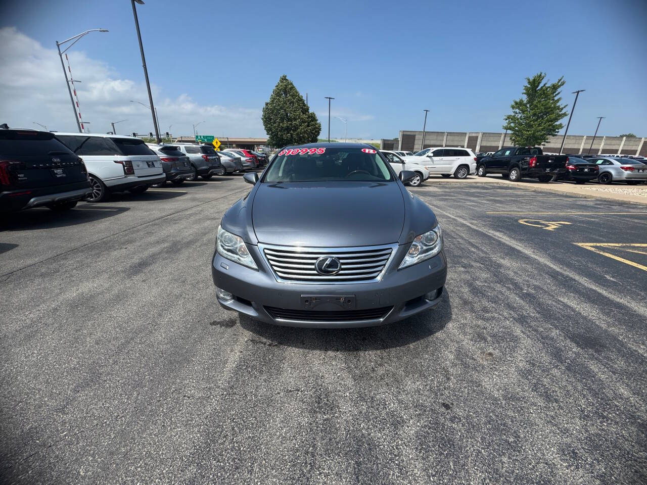 Gray 2012 Lexus LS 460 L AWD L 4dr Sedan 2