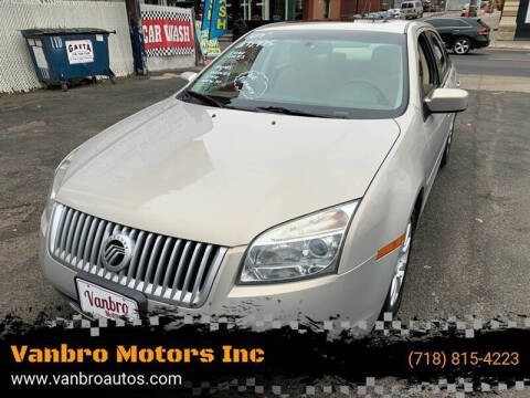 2009 Mercury Milan for sale at Vanbro Motors Inc in Staten Island NY