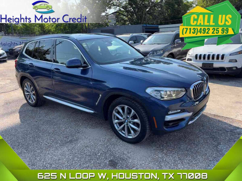 2019 BMW X3 sDrive30i
